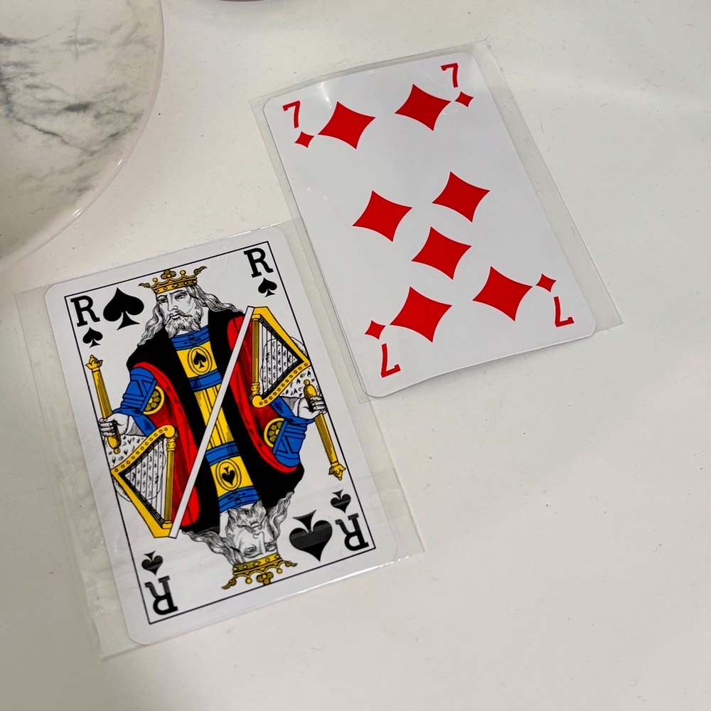 Set of 2 Louis Vuitton Foundation Cards w/ COA